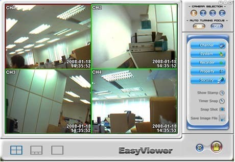 EASYCAP VIDEO DIGITALIZÁLÓ USB 4 csatornás + hangcsatorna videó megfigyelő rendszer