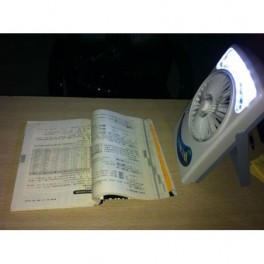 Napelemes ventilátor LED világítással