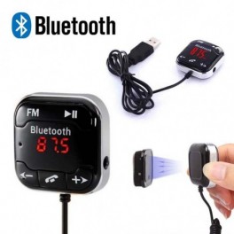 Feltapasztható Bluetooth FM Transmitter microSD foglalattal, mágnessel