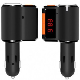 Dual szivargyújtós, USB-s Bluetooth FM Transmitter