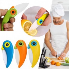 3db Papagáj formájú kerámia kés