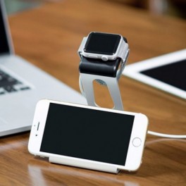 iPhone és Apple Watch dokkoló, fém