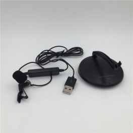 Felcsíptethető USB mikrofon állvánnyal
