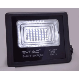 V-TAC napelemes LED reflektor 6000 K, 12W