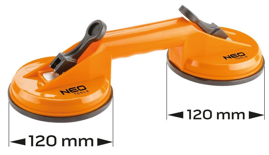 Neo Tools Dupla tapadókorongos emelő (80 kg-ig)