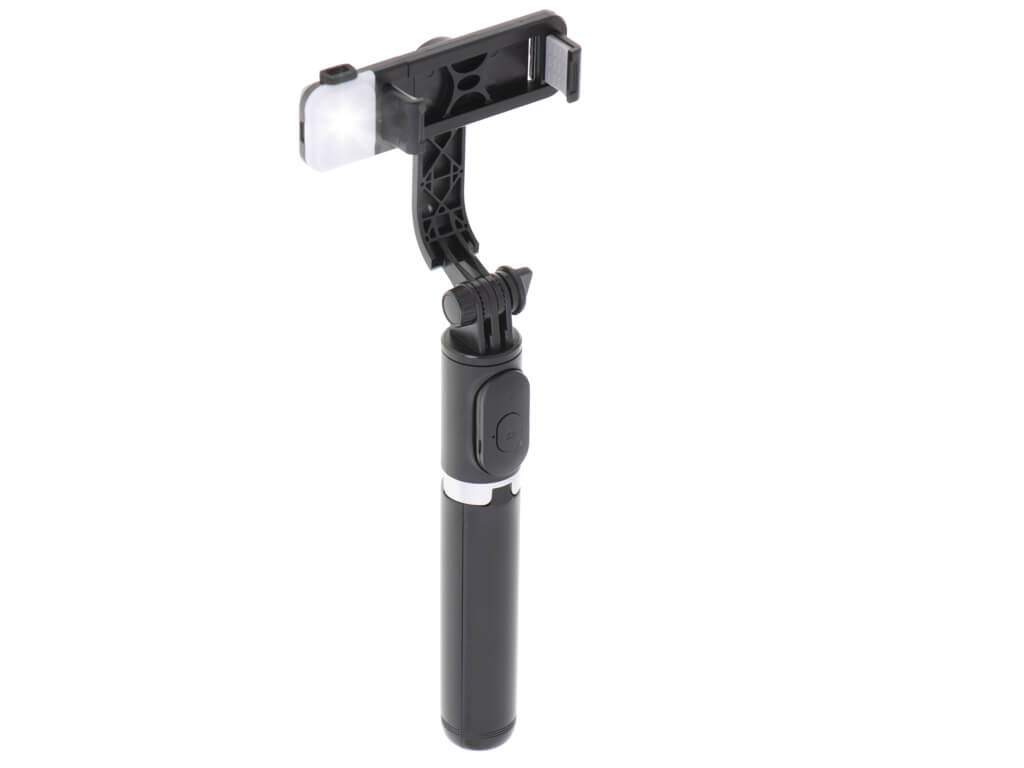 Selfie Stick állvány lámpával