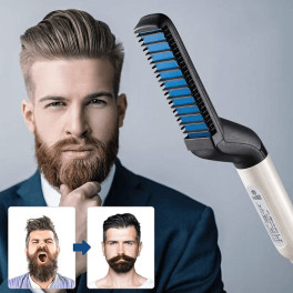 Elektromos férfi szakáll és haj egyenesítő