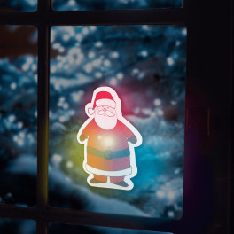 Karácsonyi RGB LED öntapadós dekor