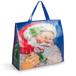 Nagyméretű karácsonyi ajándéktáska (50×44×18 cm)