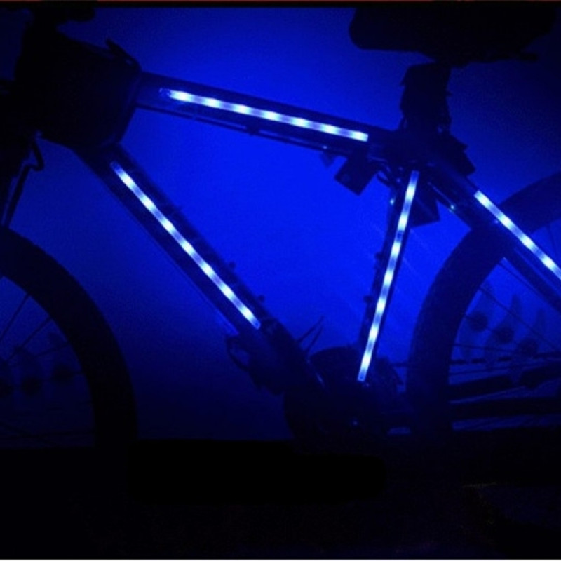 Bicikli vázra szerelhető LED világítás