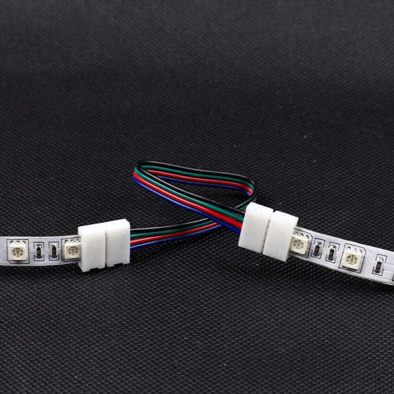 RGB LED szalag kapcsoló szett 2/3/4 pin, 8/10 mm