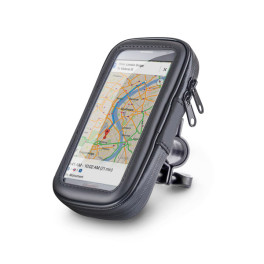 Vízálló kerékpáros, motoros telefon és GPS tartó- L-es méret