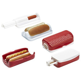 Mikrosütős hot-dog készítő