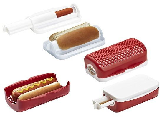 Mikrosütős hot-dog készítő