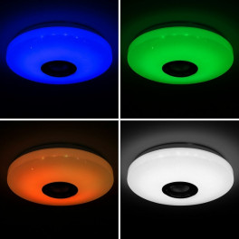 InnovaGoods - LED mennyezeti lámpa hangszóróval