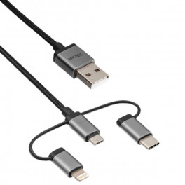 3 az 1-ben USB töltőkábel
