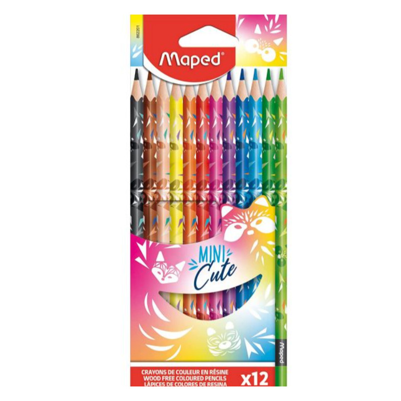 Maped: Mini Cute színes ceruza készlet, 12 db-os