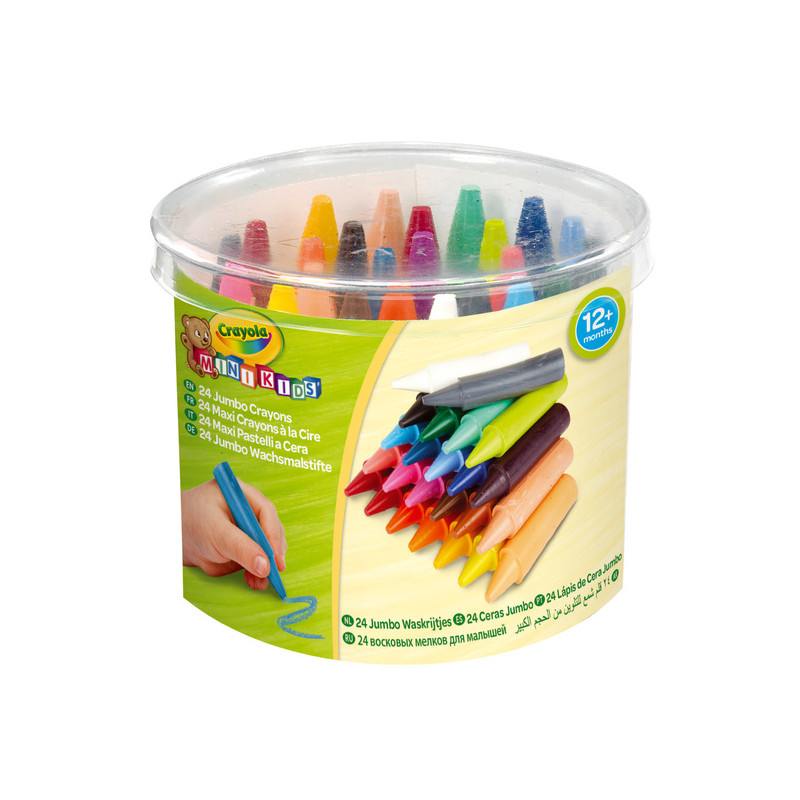 Crayola Mini Kids viaszkréta készlet - 24 darab