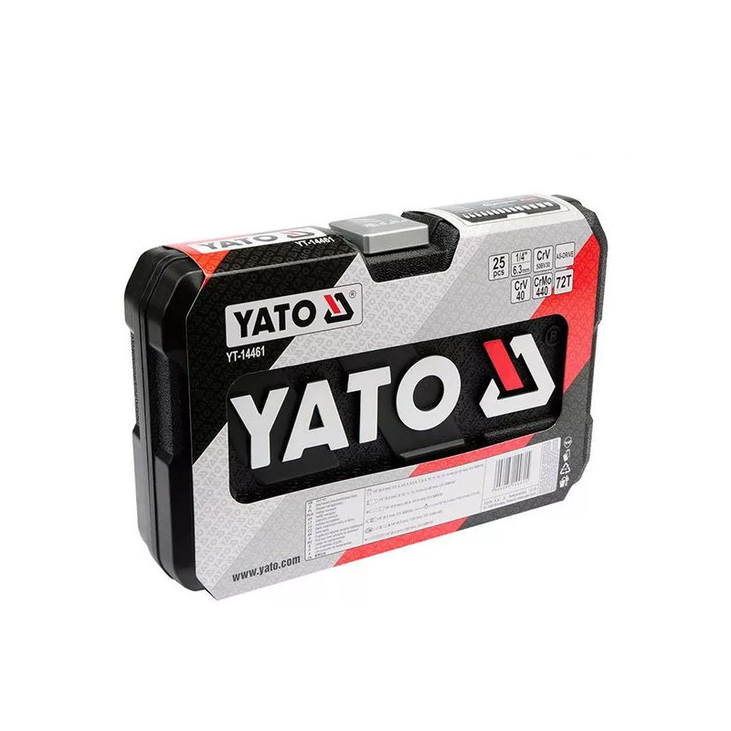 YATO 25 részes dugókulcs készlet