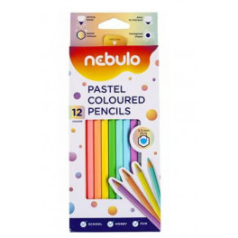 Nebulo pasztell színes ceruza készlet 12 db-os 