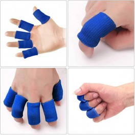 Gumis, stabilizáló ujjvédő textilpánt sportoláshoz