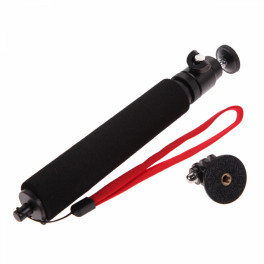 ITOTAL Monopod kamera adapterrel sportkamerákhoz (Fekete)
