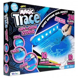 Magic Trace: Ragyogó rajzolás stúdió UV lámpával