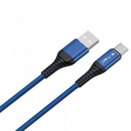 V-TAC szövet kábel USB Type-C (1 méter)