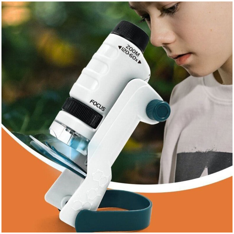 Mini hordozható mikroszkóp gyerekeknek