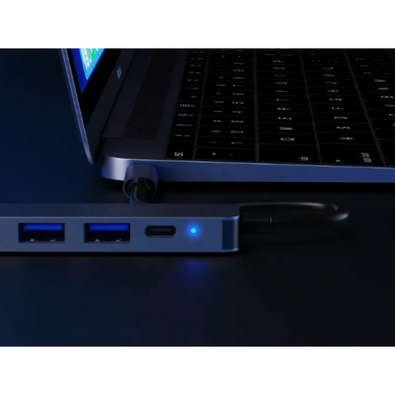 C típusú 4 portos USB Hub 3.0–4K HDMI 