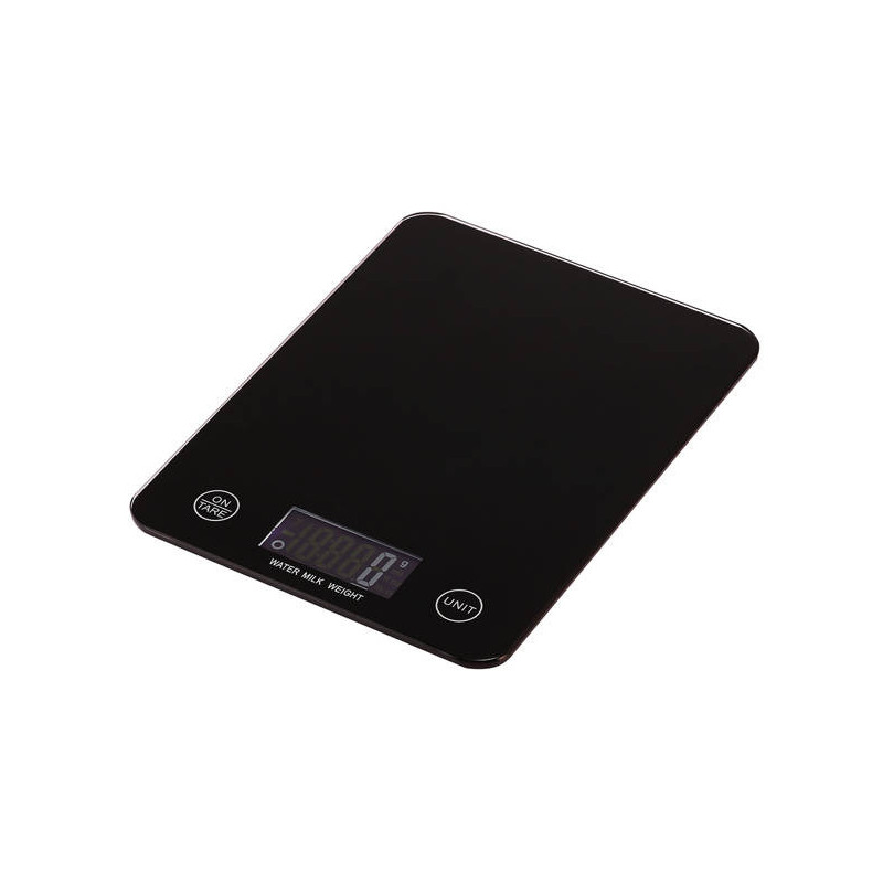 Üveg LCD elektronikus konyhai mérleg 5 kg-ig - digitális konyhai mérleg, elektronikus konyhai mérleg