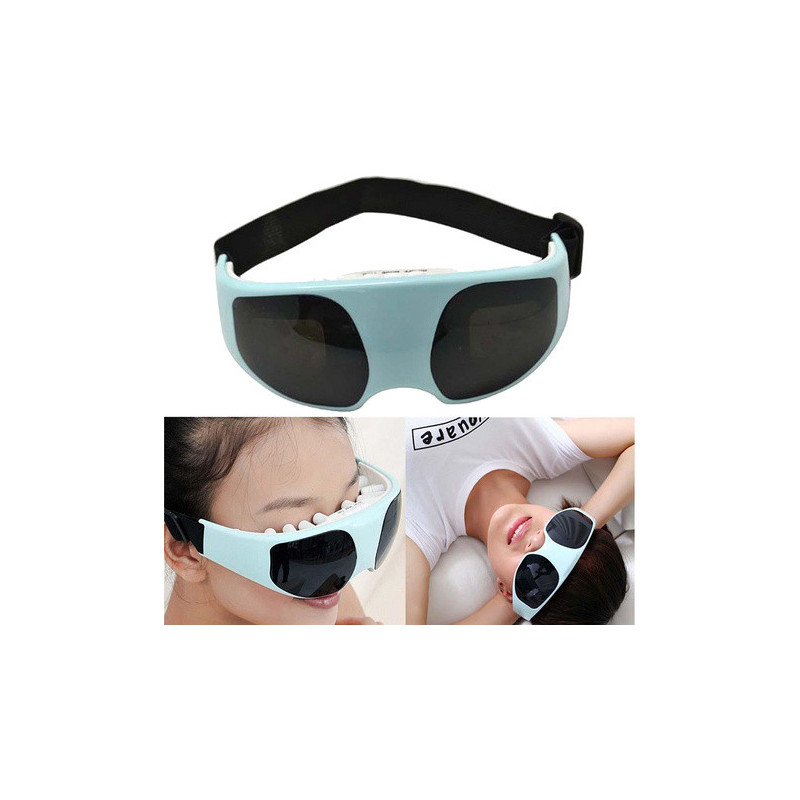 Elektromos szemmasszírozó szemüveg - szemkörnyék ápolás, stresszoldás, szemfáradtság csökkentése