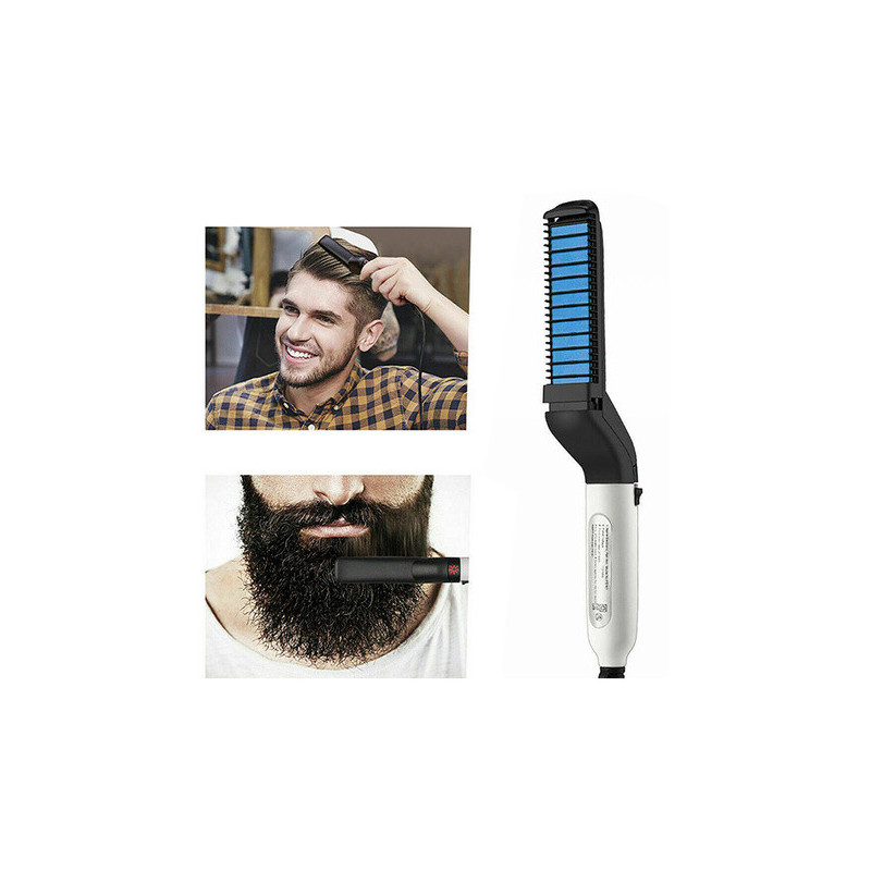Vízszintesítő szakáll- és hajkefe