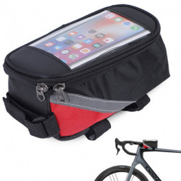 Vízálló kerékpártáska, telefon tartóval - Könnyen felszerelhető, praktikus kiegészítő a biciklizéshez.