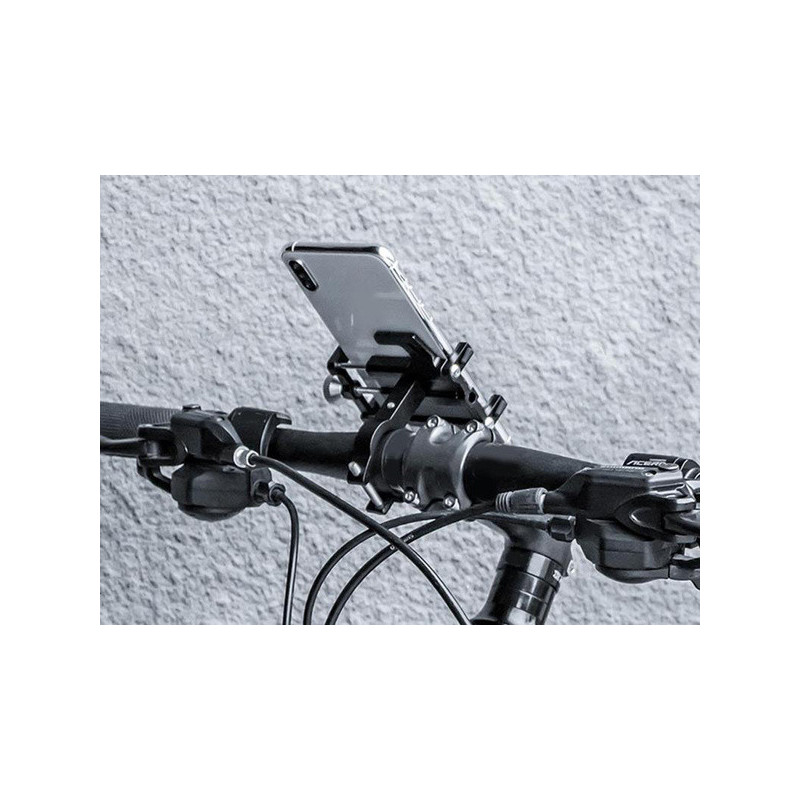 Robusztus kerékpártartó telefonhoz - biztonságos fogás telefon tartóval