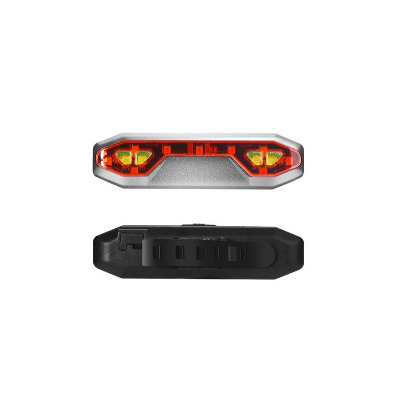 Erős hátsó LED kerékpárlámpa USB töltéssel - bicikli hátsó lámpa