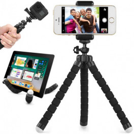 Rugalmas telefon tartó állvány - selfie bot, okostelefon tartó, tripod stand, telefon rögzítő, flexibilis telefon tartó