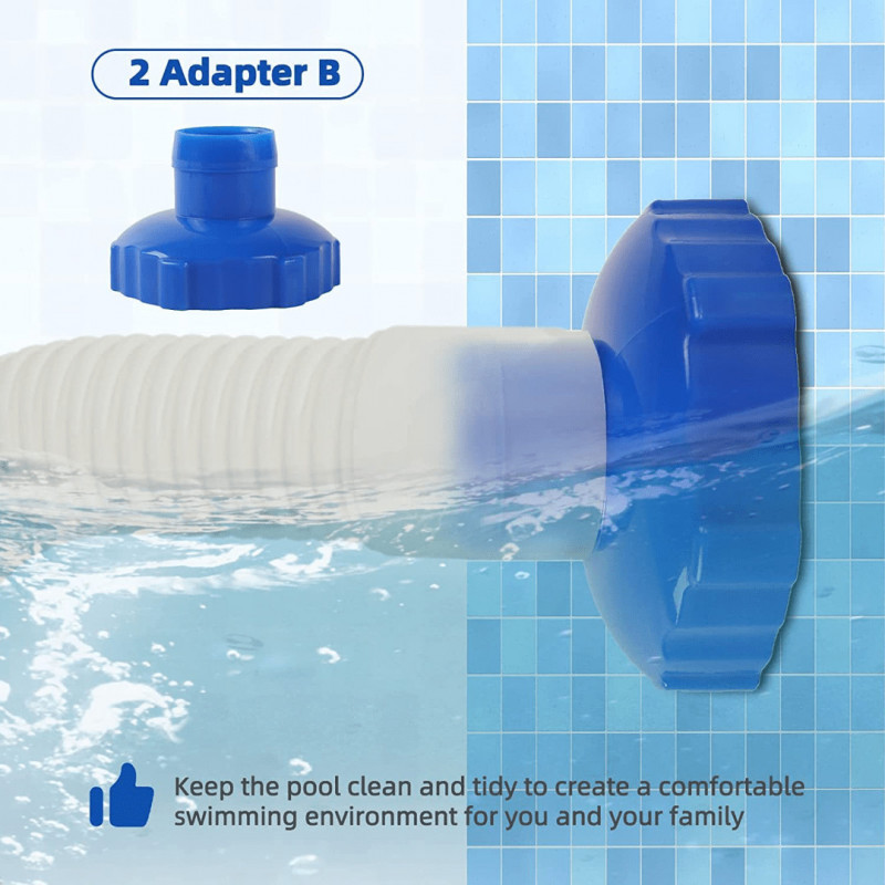 Intex B típusú adapter medence szkimmer csatlakoztatásához