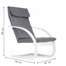 Finn hintaszék, napozóágy és pihenő a nappaliba - modern design, kényelmes ülés, skandináv stílusú bútor