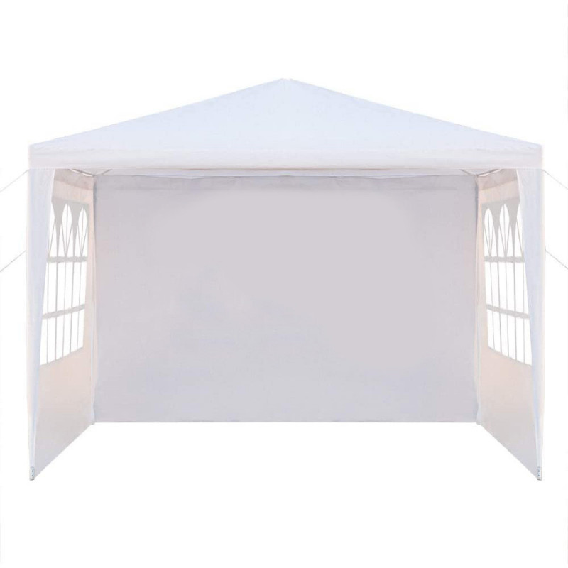 Party sátor fehér színben, 3 méretben-3x3 méteres