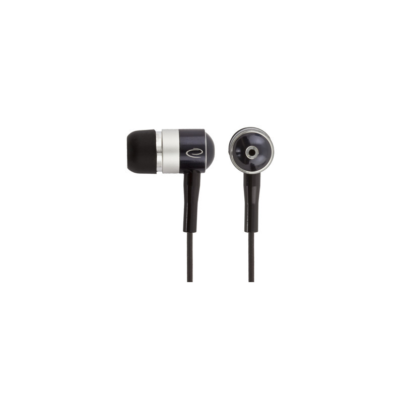 Esperanza Stereo Earphones - Kényelmes fülhallgató, fekete - EH128