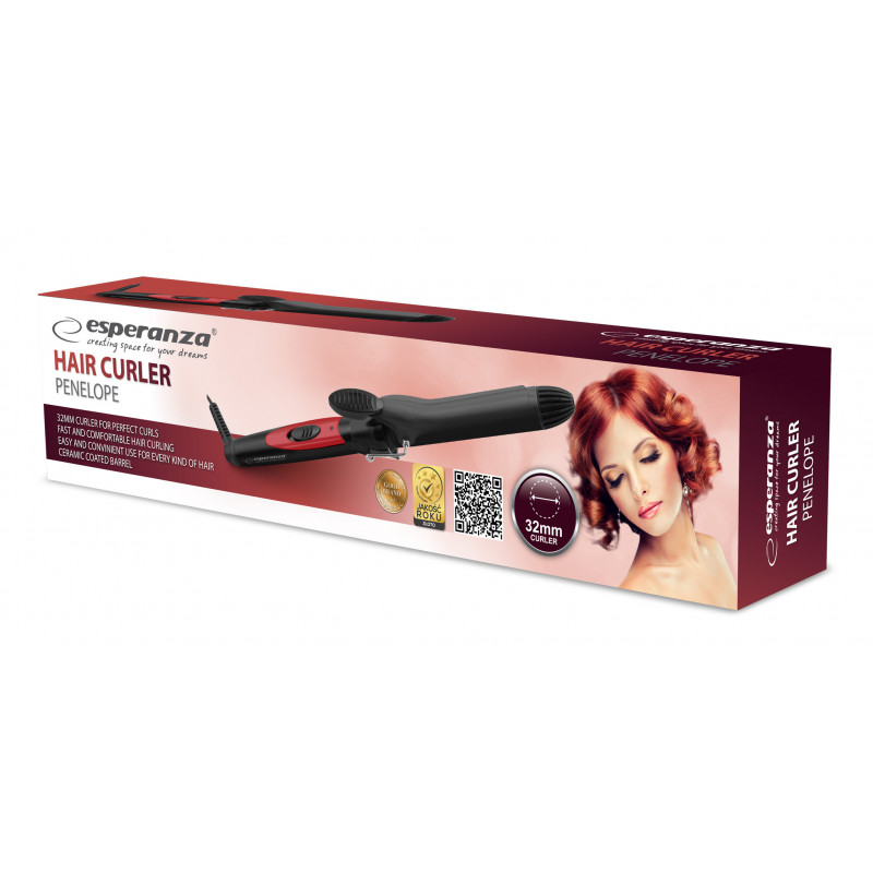 Esperanza hajgöndörítő 32mm Penelope - hajformázó eszköz - EBL006