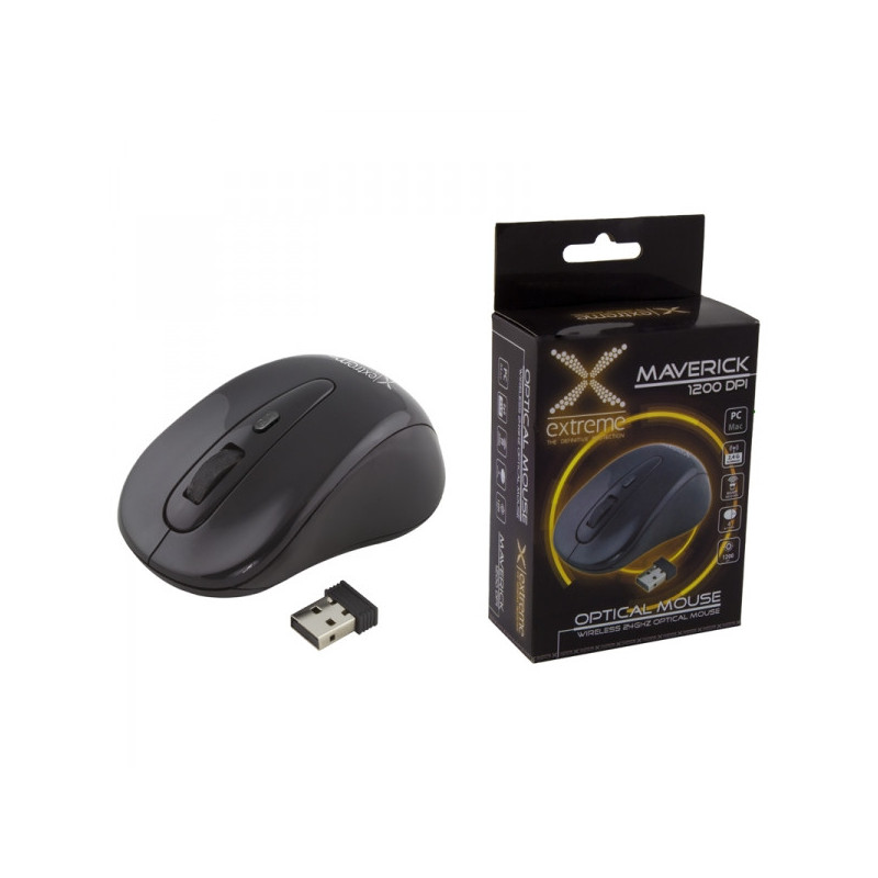 Vadonatúj Vezeték nélküli Optikai Egér 2.4GHz USB Csatlakozással - 3D Működéssel - XM104K
