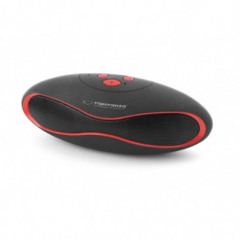 Esperanza BT hangszóró - fekete-vörös, háromszínű, Bluetooth vezeték nélküli hangszóró - EP117KR