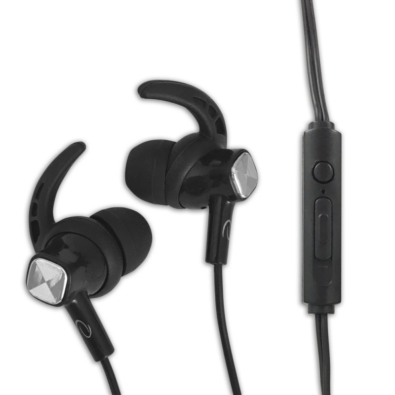 Esperanza fejhallgató mikrofonnal és hangerőszabállyal fekete színben - EH200K