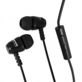 Esperanza EH205K fém fülhallgató mikrofonnal - fekete - EH205K