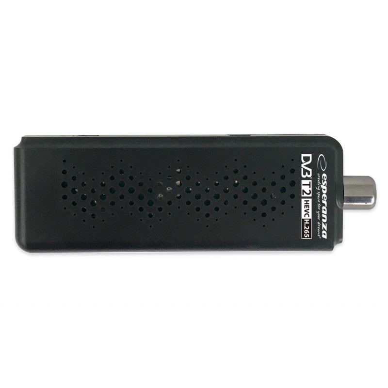 Esperanza DVB-T2 digitális tuner és dekóder H.265/HEVC támogatással - EV109R