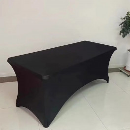 Rugalmas fekete asztalterítő 90x150cm