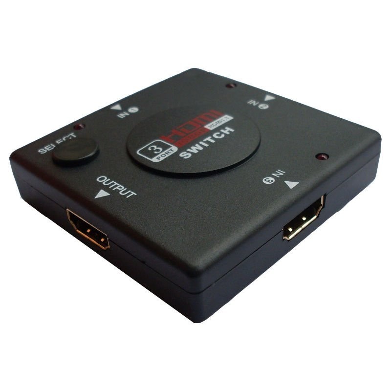 Hdvb. VCOM 3-Port HDMI Switch +б.п.. HDMI сплиттер коробка.