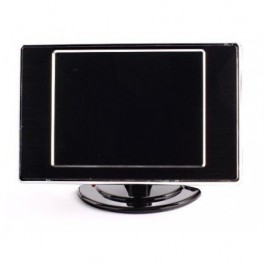 3.5" TFT LCD mini monitor autóba színes tolatókamera monitor